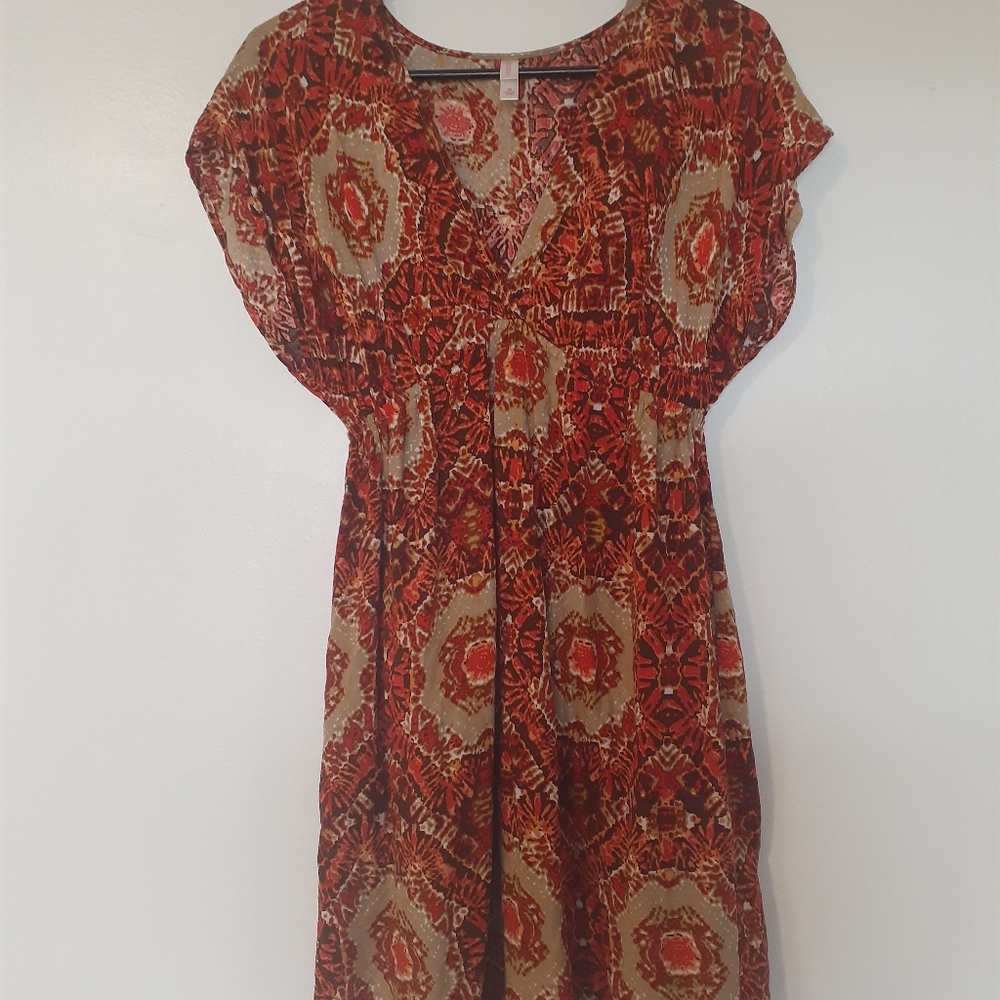 Colorful Bold pattern dress